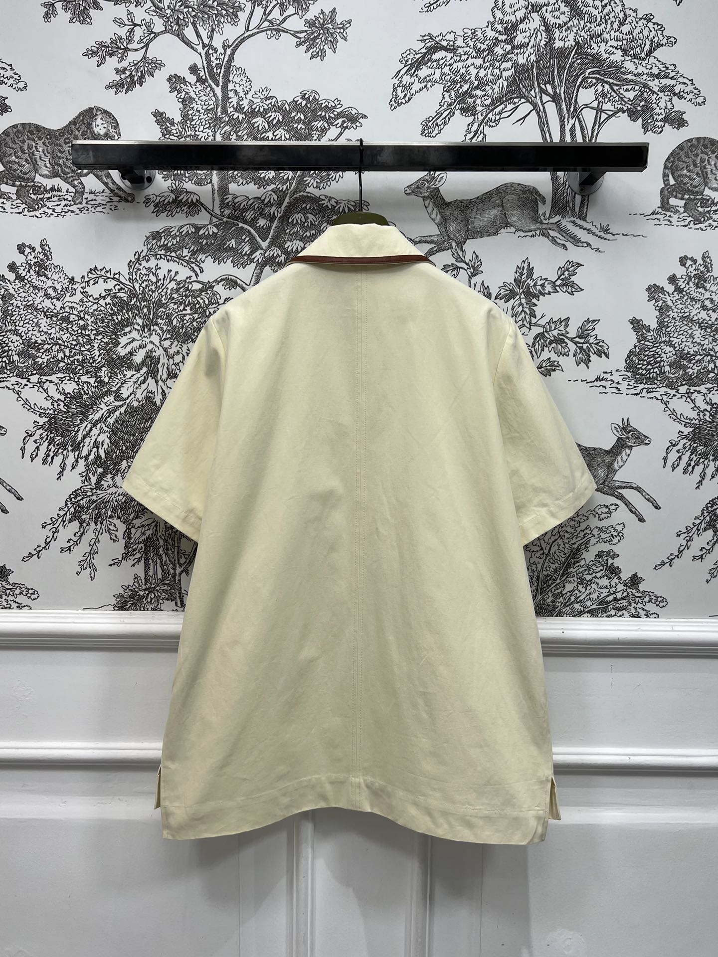 GUCCI 25S NEW STYLE SHORT SLEEVE LAPEL DRESS 262936
