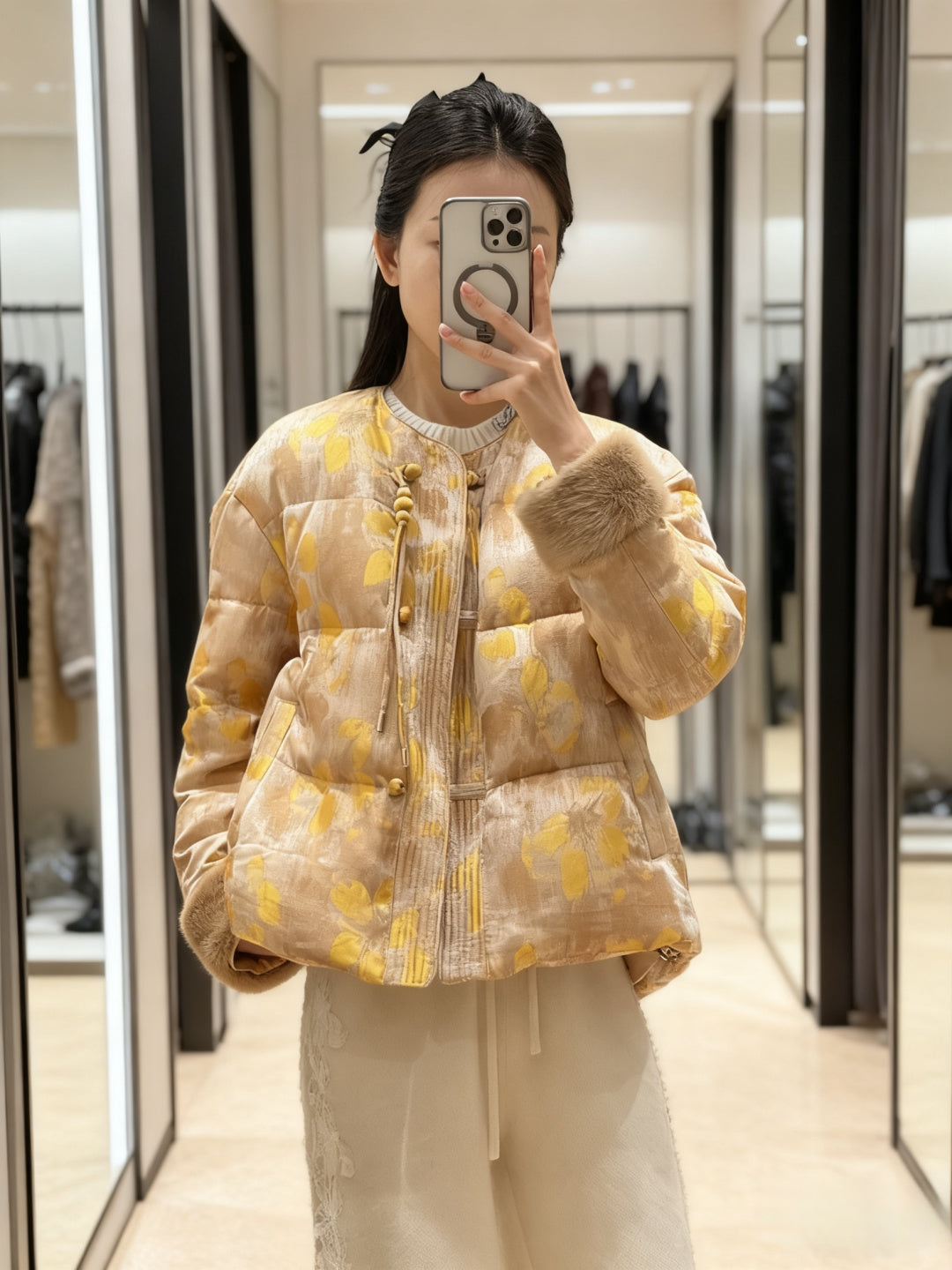 HERMES 25S MINK FUR JACKET 484
