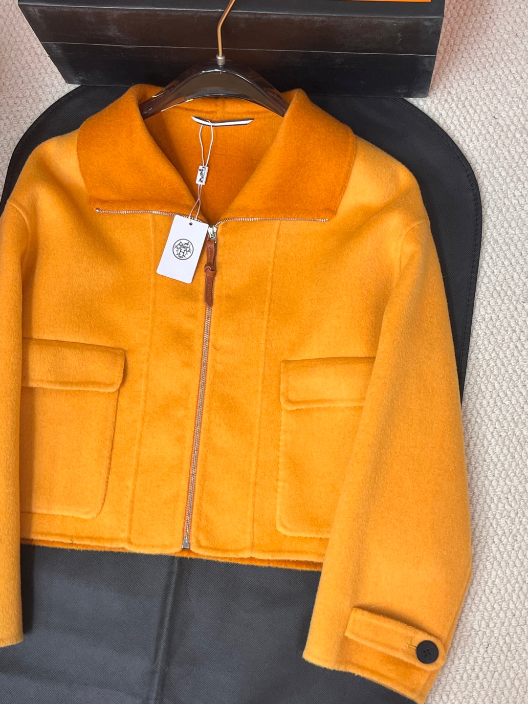 HERMES 25S CASERE JACKET 243