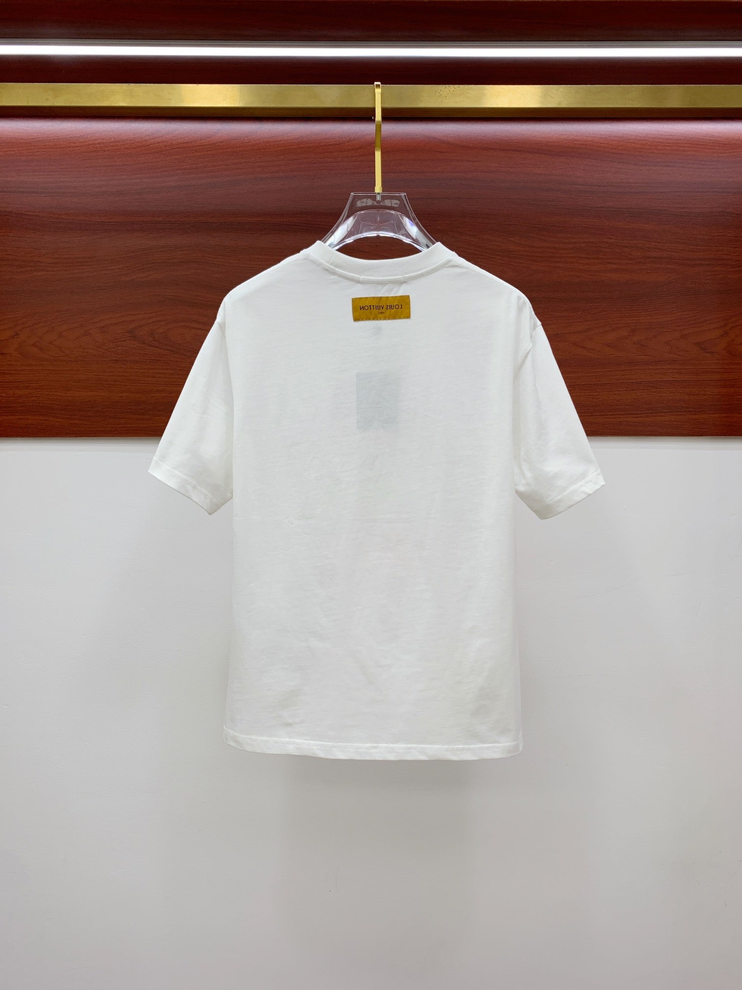 LOUIS VUITTON LV T-SHIRT IN WHITE PURE COTTON 238886