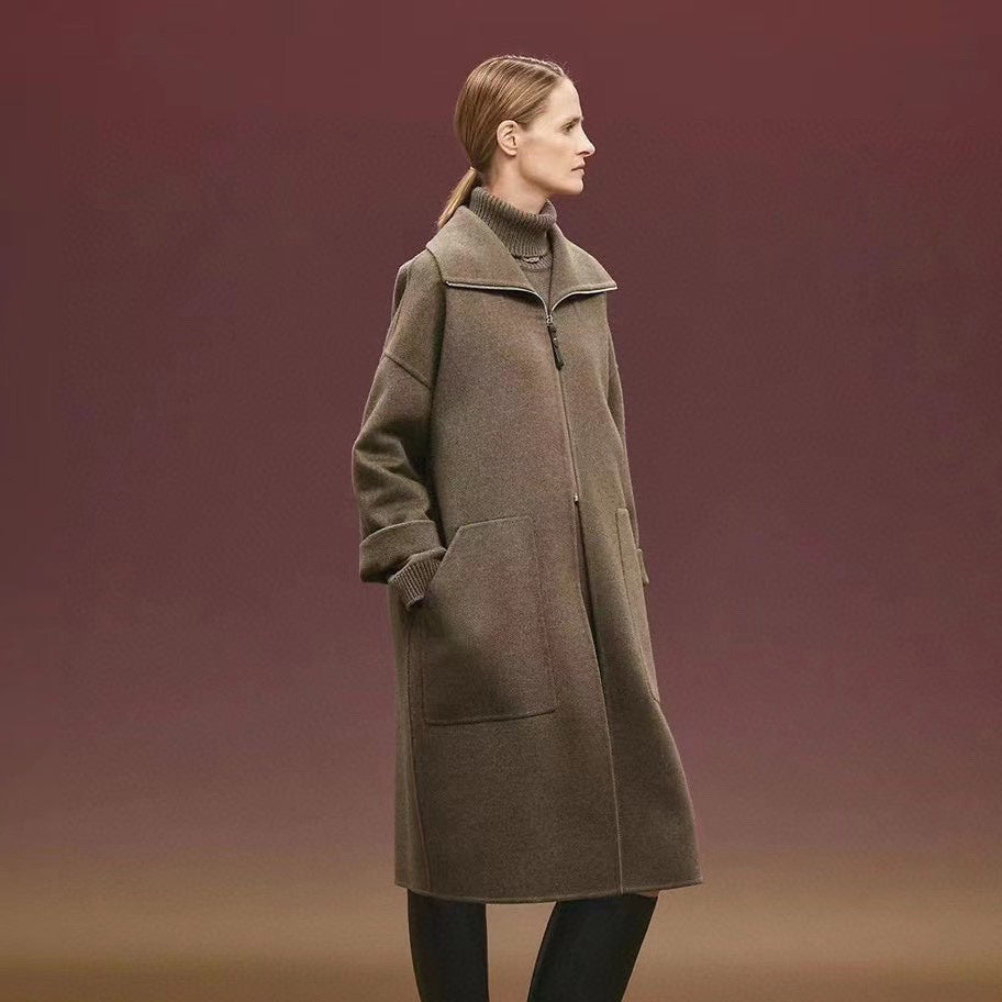 HERMES 25S LONG COAT 430