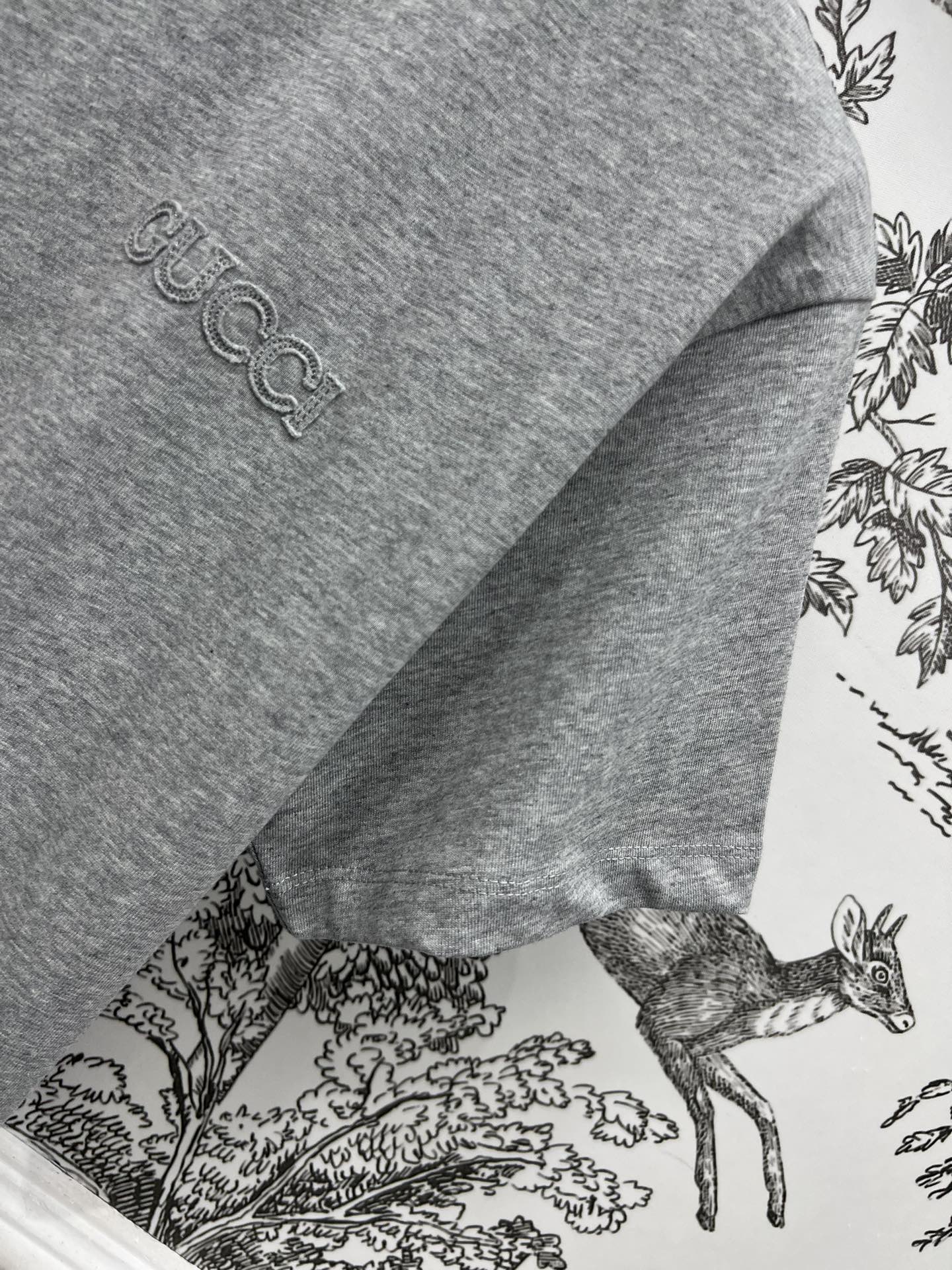 GUCCI 25S SHORT SLEEVE ROUND NECK T-SHIRT 262983