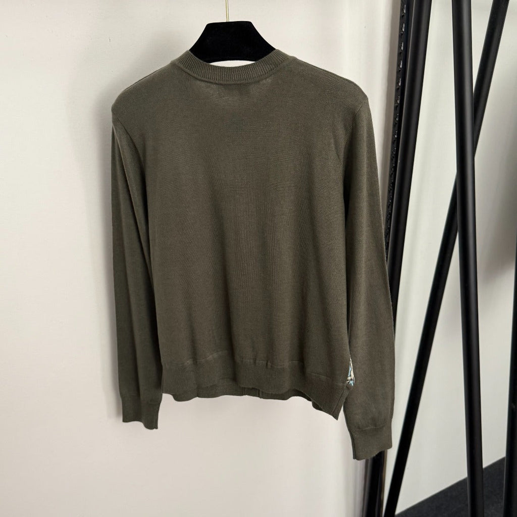 HERMES 25S KNITTED CARDIGAN 060